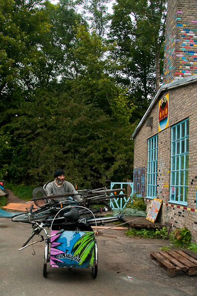 Christiania - HBox, Cannabis painted, transporting big load