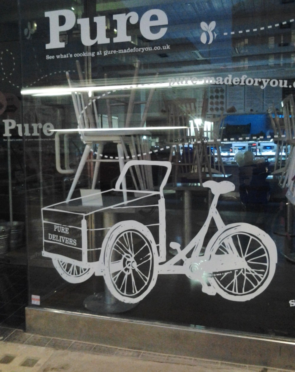 Christiania - Sign on Pure window