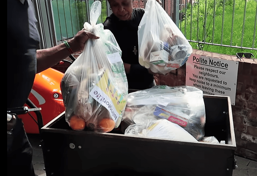 Christiania - Brickhouse Community Food Bank, from video, May 2020 (1)